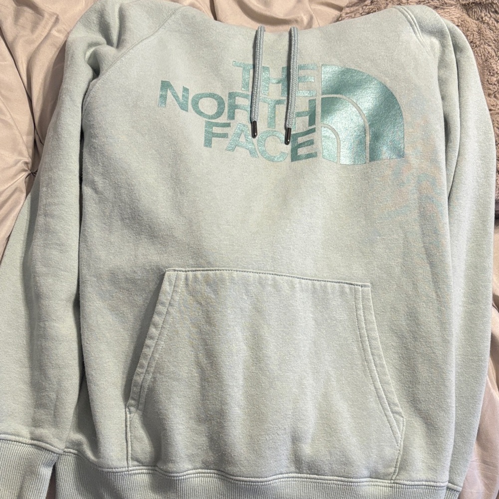 The North Face Mint Green Pullover Hoodie